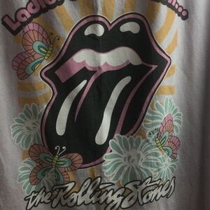 The Rolling Stones Graphic Tee - Pink
